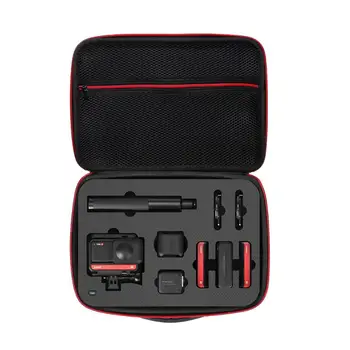Kamera Taşıma Çantası Organizatör saklama çantası Omuz Askısı İle Uyumlu Insta360 One R Eylem Kamera Aksesuarları