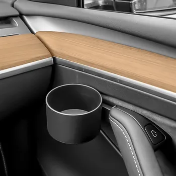 Kapı Montaj Bardak Tutucu Tesla Modeli 3 Model Y İçecek kahve şişesi Standı Coaster Su Geçirmez araba İç Asccesseries