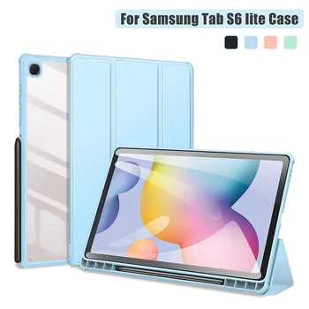Koruyucu Kılıf İle kalemlik İçin Uygun Samsung Tab S6 Lite Tablet, 10.4 İnç, Sm-p610, P613, P615, P619, En İyi