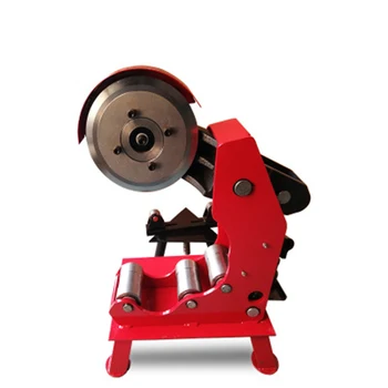 Kırmızı Boru Kesme Makinesi Aralığı 76-219 Paslanmaz Çelik Boru Yangın Borusu Elektrikli Soğuk Kesme Makinesi Yüksek Verimli Kesme Aleti