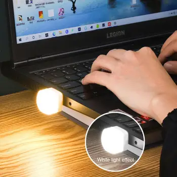LED USB Mini Gece Lambası Bilgisayar Mobil Güç Şarj Küçük Kitap Lambaları okuma lambası Masa Aydınlatma LED Öğrenci Göz Koruması 4