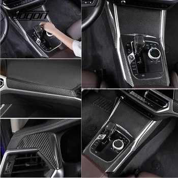 Merkezi Kontrol Dashboard Konsol Trim İçin BMW 3 4 Serisi G20 G21 G28 G22 G23 Vites Paneli Kapak Araba İç Dekorasyon