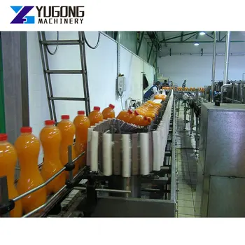 Meyve suyu içecek Meşrubat Dolum ve Kapatma Makinesi Maden Suyu Dolum Makinesi Otomatik Su Dolum ve Paketleme Makinesi