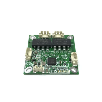 Mini PCB anahtar modülü PCB OEM modülü mini size3Ports Ağ Anahtarları PCB kartı mini ethernet anahtar modülü 10 / 100Mbps OEM / ODM 1