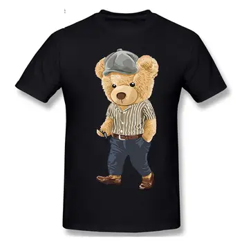 Moda iş oyuncak Ayı T shirt harajuku tişört Grafik Tshirt Markaları Tee Üst