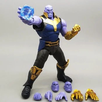 Orijinal Marvel Aksiyon Figürü SHF Thanos Steve Rogers Sonsuz Eldiven Karınca Adam 2 Modeli Süsler Avengers 4 Oyuncak 4