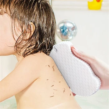 Peeling Banyo Süngerleri Silin Ağrısız vücut kesesi Çocuk Ölü Cilt Sökücü Banyo Ovmak Yumuşak Masaj Cilt Temiz Fırçalar Aracı