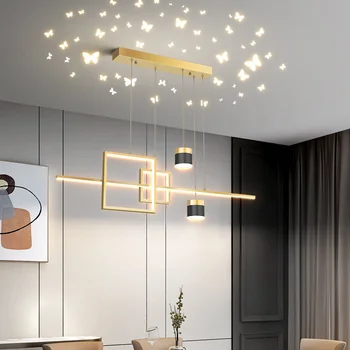 siyah demir tel ayarlanabilir kolye ışıkları led tasarım lamba cam kutu ışık aydınlatma cam küre luminaria de mesa mutfak ışığı 2