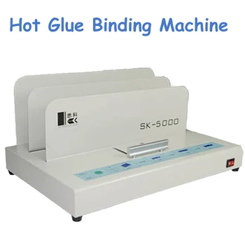 Sıcak yapışkanlı ciltleme makinesi masaüstü mükemmel kağıt termal bağlayıcı elektrikli metal kitap maquina de encuadernar ciltleme makinesi