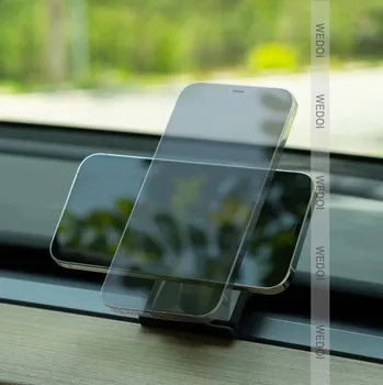 Tesla Modeli 3 Y Mıknatıs Araç Telefonu Tutucu iPhone 12 13 Magsafe Şarj Standı Kablosuz Şarj Cihazı Mobil Braketi 360 Derece