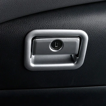 Toyota Camry için 18-19 Karbon Fiber Renk Copilotu Konsol Kutusu havasız ortam kabini Kolu Süslemeleri Kapak Trim Araba İç Malzemeleri 5