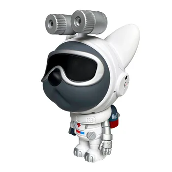 Uzay Köpek Projektör Astronot LED Bulutsusu Lambaları Lazer Atmosfer Gece Lambası Çıkarılabilir Manyetik Emme Maskesi Yıldız Projektör