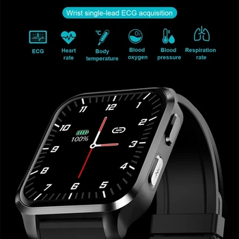 Yeni akıllı bluetooth saat Çağrı Tam Dokunmatik Kadın Erkek Spor Kalp Hızı Kan Basıncı İzleme EKG Spor Su Geçirmez Smartwatch