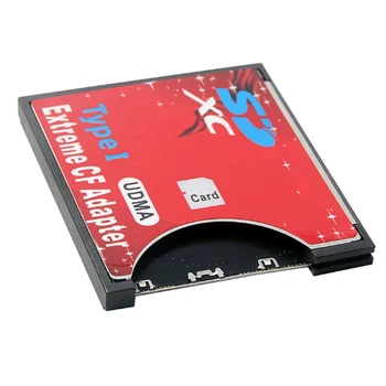 Yeni SD CF Kart Kol Destekler Kablosuz WİFİ SD Kart Tip I Adaptörü SLR Kamera Kırmızı