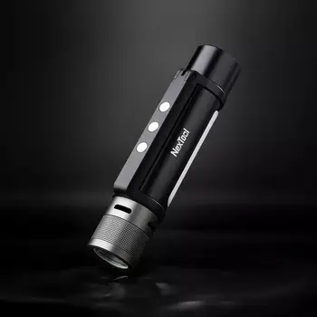 Youpin NexTool 6 in 1 USB şarj edilebilir el feneri 240m IPX4 su geçirmez LED el feneri Tip-C Arama Meşale Kamp için