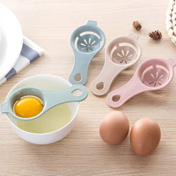 Yumurta Beyaz yumurta sarısı Ayırıcı Aracı Gıda dereceli Yumurta Pişirme Pişirme Mutfak Aracı El Yumurta Gadgets Araçları Yumurta Bölücü Elek Ayırıcı