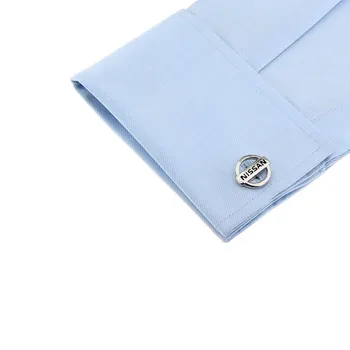 Yüksek Kaliteli Kol Düğmeleri Moda Broş Nissan Amblemi İş Erkek Giyim Sırt Çantası Rozeti Yaka Pin Hediye Klip İç 3