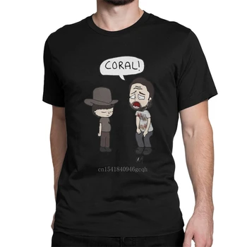 Yürüyen Ölü T-Shirt Erkekler için Carl Grimes Benzersiz Pamuk Tees O Boyun Kısa Kollu T Gömlek Hediye Fikri Elbise